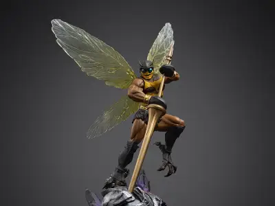 Statue masters of the universe buzz off 1/10